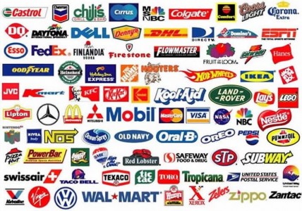 L'influence du design : Logo des grandes marques