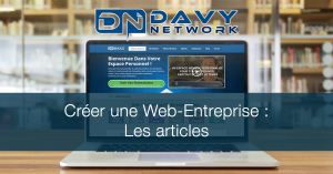 Articles Créer une Web-Entreprise